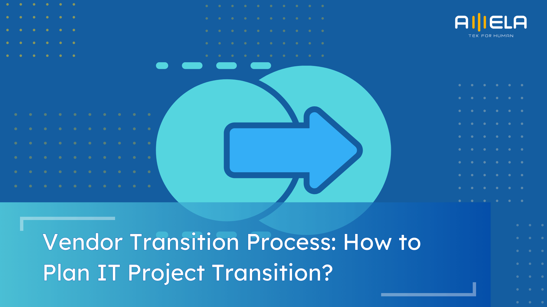 Vendor Transition Solution: How to Plan IT Project Transition?