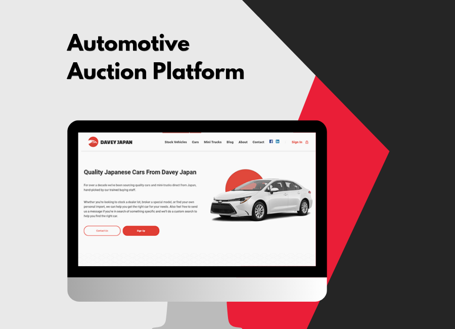 Automotive auction platform